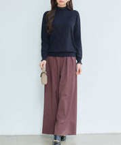 エブリデイシアーフリルニットプルオーバーsdp8118 ブラック