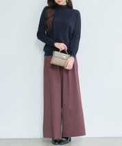 エブリデイシアーフリルニットプルオーバーsdp8118 ブラック