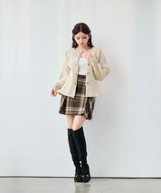 3wayの着こなしを楽しめる軽やかニット