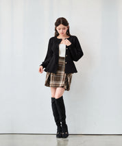 3wayの着こなしを楽しめる軽やかニット