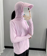 UPF50+ 冷感素材 UVカットパーカーsdp9108S ピンク