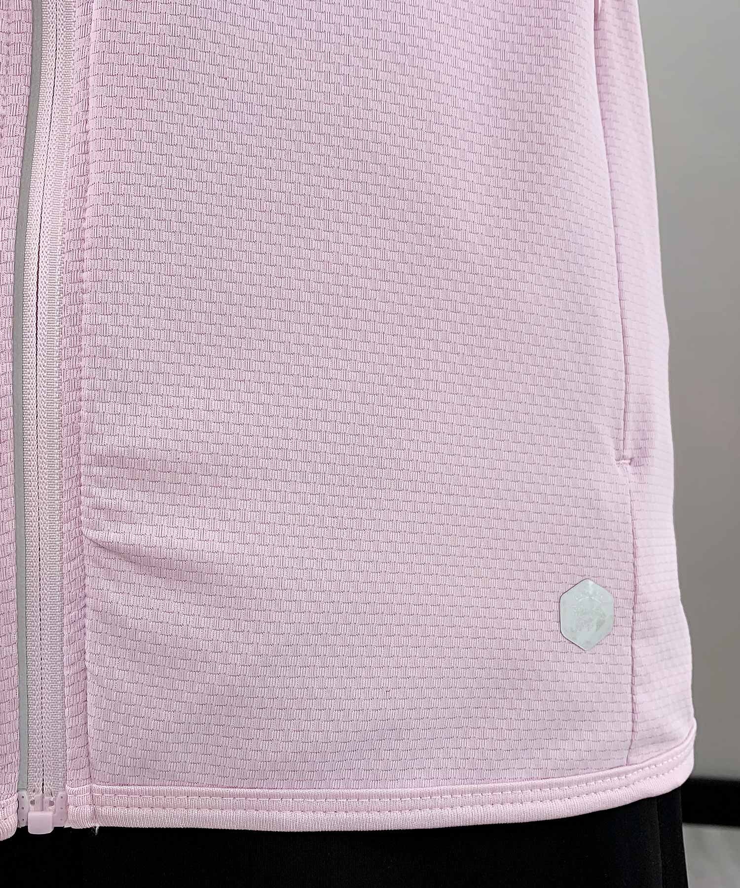 UPF50+ 冷感素材 UVカットパーカーsdp9108S ピンク