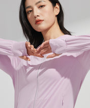 UPF50+ 冷感素材 UVカットパーカーsdp9108S ピンク