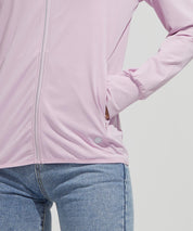 UPF50+ 冷感素材 UVカットパーカーsdp9108S ピンク