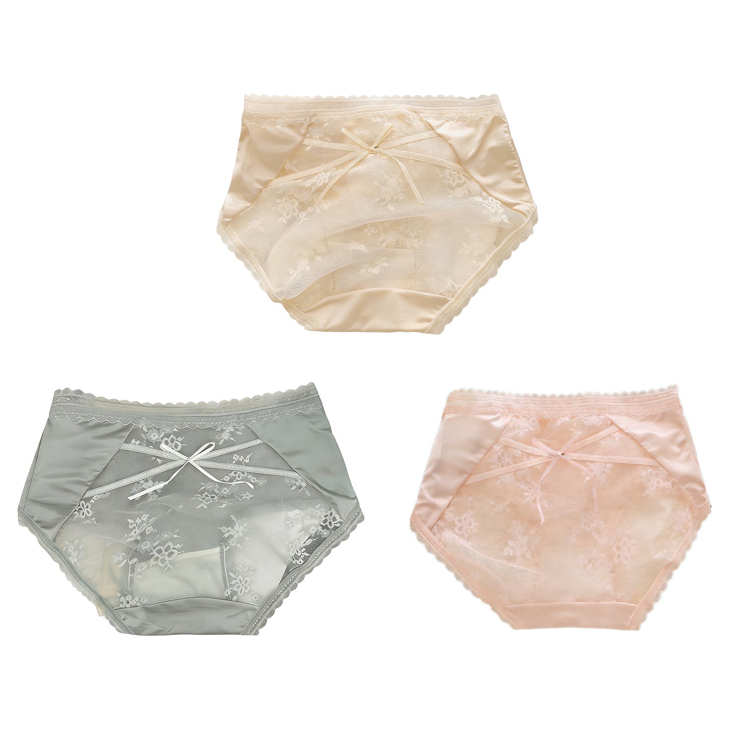 フラワーレースミドルショーツsdpal3883-103-264