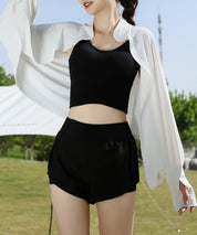 接触冷感UVカット防晒パーカーsdpalw005 ホワイト