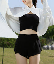 接触冷感UVカット防晒パーカーsdpalw005 ホワイト