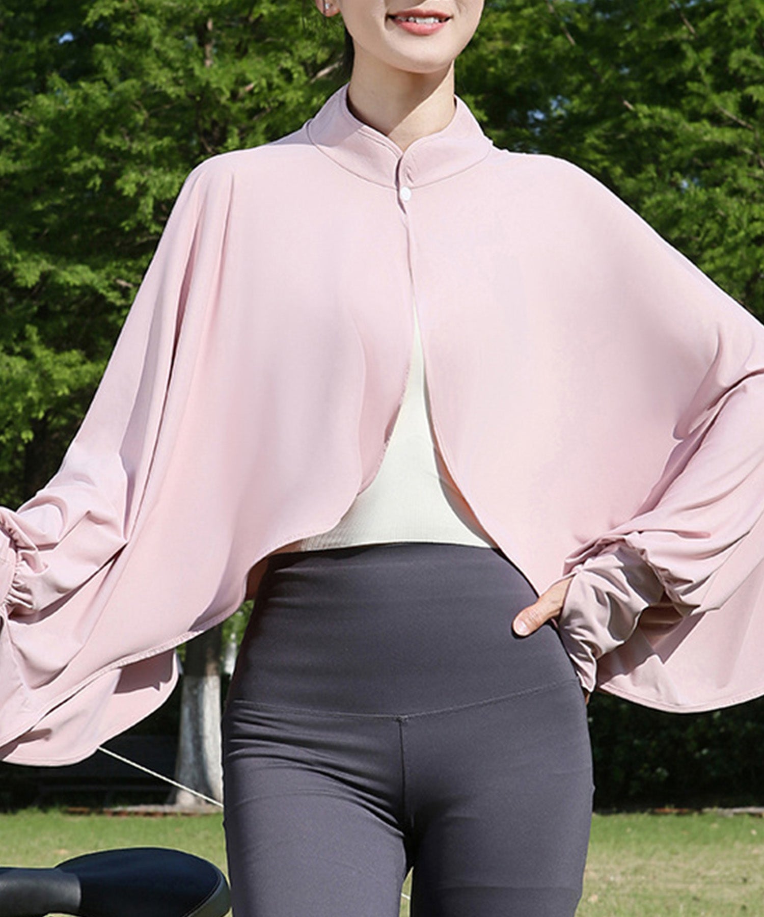 接触冷感UVカット防晒パーカーsdpalw005-101-26