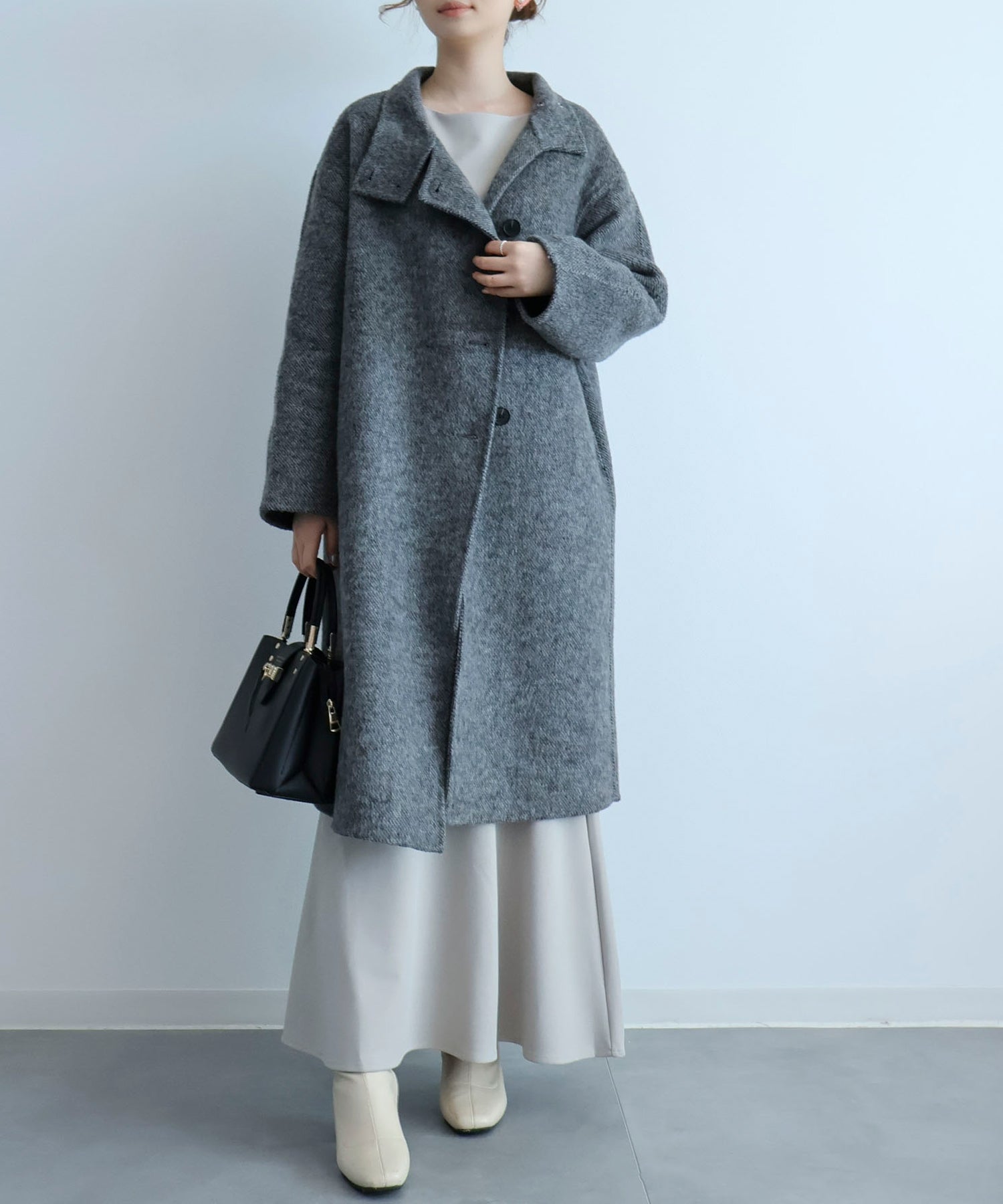 ウエストリブ切り替えマーメイドワンピースsdpdsn0038 グレー – [公式