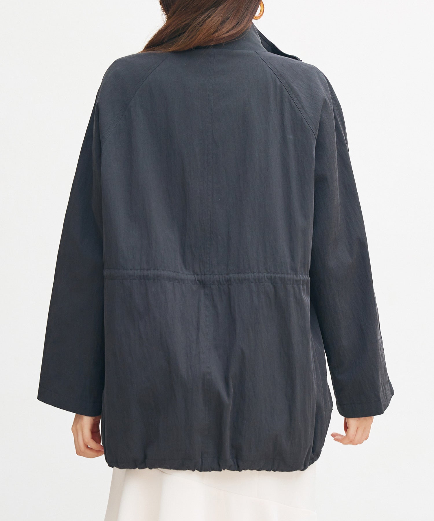 ワックスドオーバーブルゾンsdpdy82777 ブラック