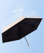 持ち運べる晴雨兼用の折りたたみ日傘。sdpks004