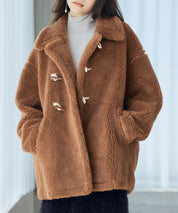 もこもこあったかボア生地コートsdpps0623-101-17