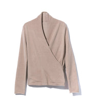 授乳もオフィスも両立カシュクールネックニットトップス ｜ 全9色 × 4サイズ