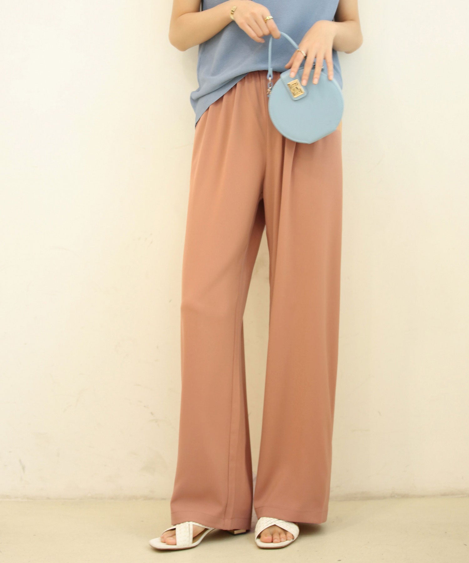 とろみセミワイドパンツxyz2033-102-171