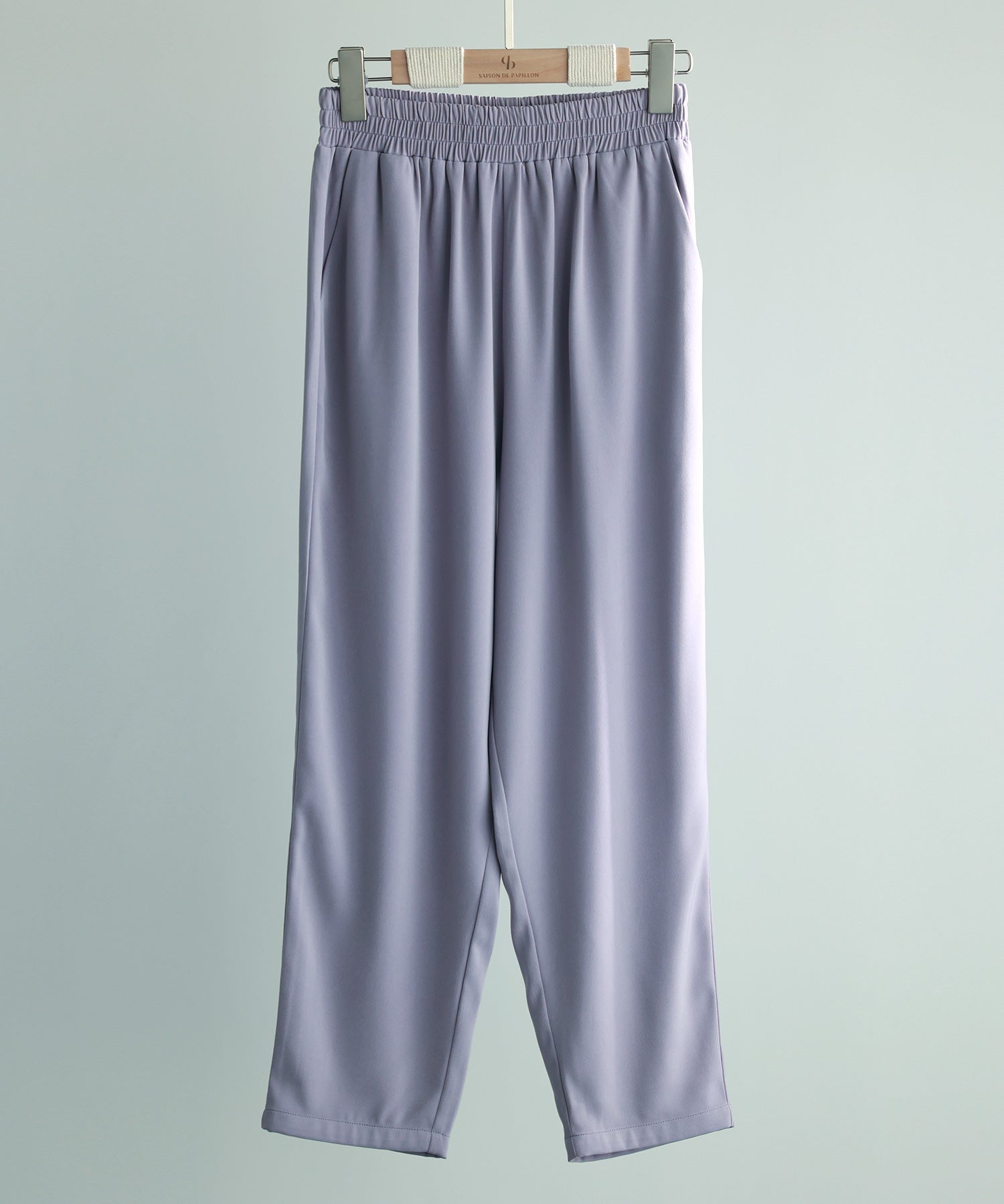 ロングシーズン対応ウエストゴムイージークロップドパンツxyz2312