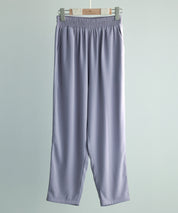 ロングシーズン対応ウエストゴムイージークロップドパンツxyz2312