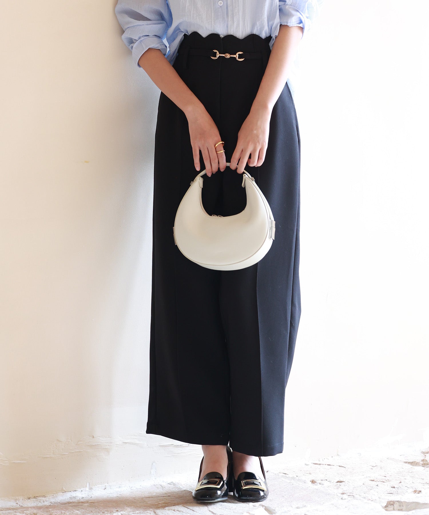 susuri（ススリ）の「susuri ススリ ペンギンパンツ #brown