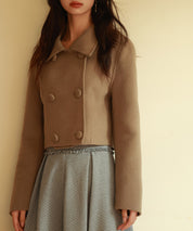 ダブルボタンショート丈チェスターコートsdpps23009