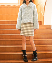 モコモコショート丈ボアコートsdpps23011