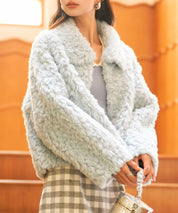 モコモコショート丈ボアコートsdpps23011