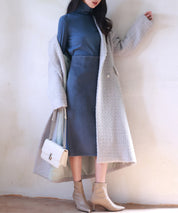 暖かいフリースハイネックトップスsdprd001h